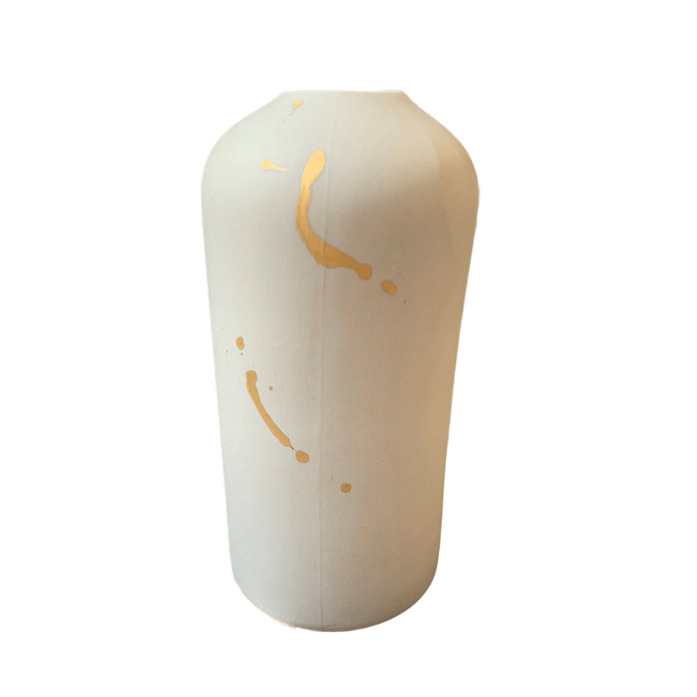 Vase-évasé-blanc Vase-évasé-blanc